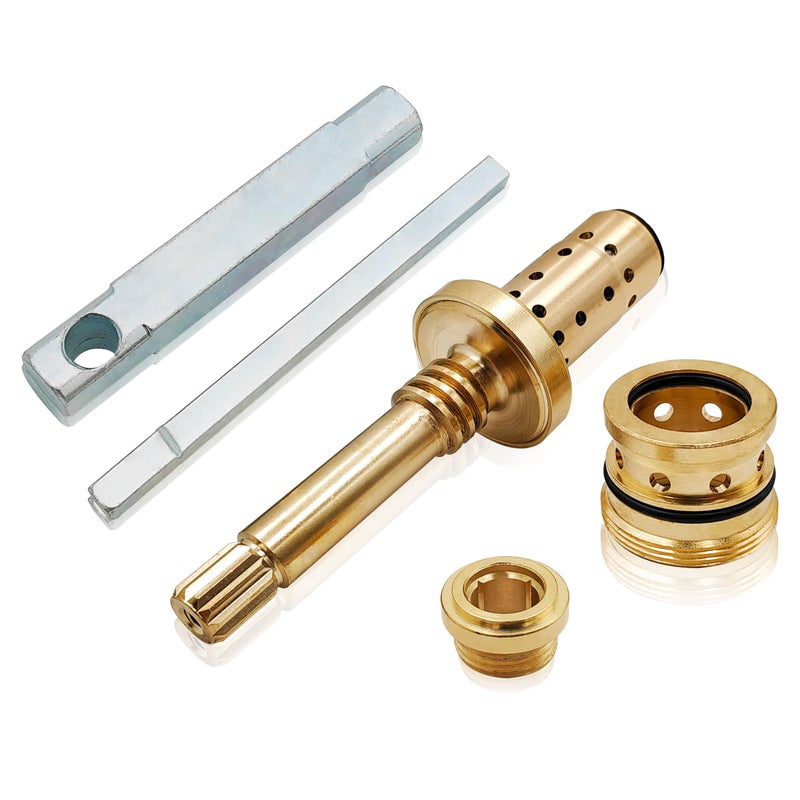 TycoonWon Complete Valve Rebuild kit Compatible with Symmons Temptrol Valve,Replacement for Cartridge (TA-10), Seats (TA-4) and Seat Removal Tools (T-35A/B),Adjustment and Balance of Hot and Cold Water Pressure - Image 1